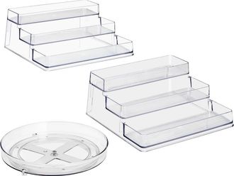 Sorbus Acrylic Spice Organizer Set in Clear at Nordstrom Rack