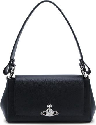 Vivienne Westwood Black Hazel Small Shoulder Bag