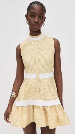 Alexis Natacha Dress In Yellow Stripe