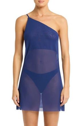 Bond-Eye Amelia Cover-Up Minidress in Midnight Mesh at Nordstrom Rack, Size X-Small/small