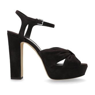 Jimmy Choo London Dames, Schoenen, Bruin, Maat: 38 1/2 EU Leer