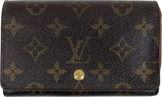 Louis Vuitton Brown Monogram Wallet (Bi-Fold) (Pre-Owned)