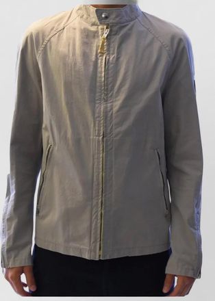 Belstaff stand collar jacket long sleeves pockets
