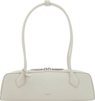 Alaia Womens Shoulder Bag Le Teckel Ivory Goatskin (hircus Goatskin)