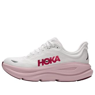 Hoka One One (WMNS) HOKA ONE ONE Bondi 9 White Pink Opal 1162012-WKP