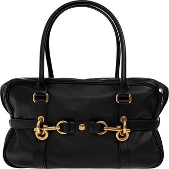 Burberry Bolso Tote de Piel de Ternera - Bags - Mujer - Negro - ONE SIZE