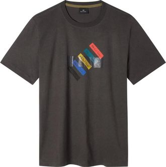 Paul Smith Tops, Heren, Zwart, M, T-shirt