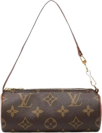 Louis Vuitton Pre-owned Mini Bags, female, Brown, Size: ONE SIZE Pre-owned Papillon Pochette