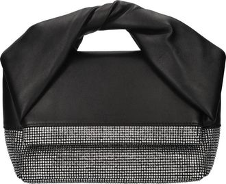 J.W.Anderson Twister Midi Bag - Dames - Clutches - Zwart - ONE Size - Leer - Tassen