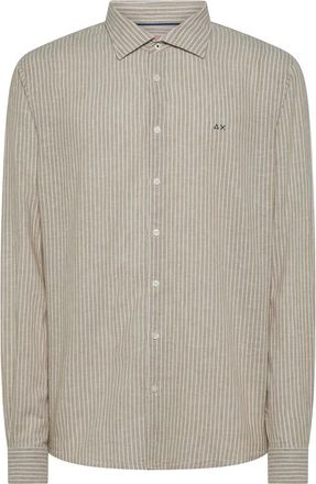Sun 68 Hombre, Camisas, Beige, Talla: XL
