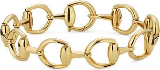 Gucci Horsebit 18ct Yellow Gold Bracelet Ref. YBA837804001