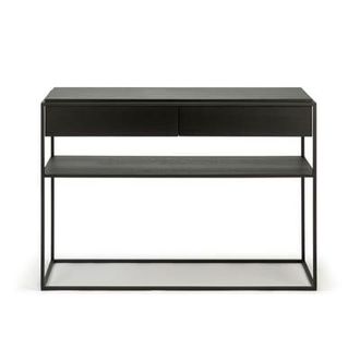 Ethnicraft Console Monolit - Black - FSC-certified solid oak - Designer Sascha Sartory