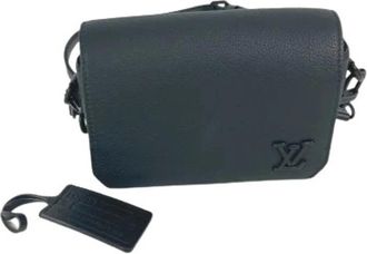Louis Vuitton Pre-owned Pochette Schoudertas - unisex - Vintage Schoudertas - Zwart - ONE Size - Leer - Vintage