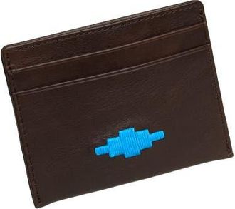 Pampeano Rombo Card Slip in Brown/blue at Nordstrom