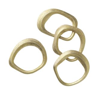 Ferm Living Flow Serviettenring 4er-Set