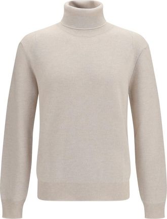 Brioni Light Beige Knitted Sweater