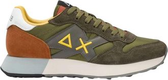 Sun 68 Sneakers - Heren - Sneakers - Groen - 43 EU - Schoenen