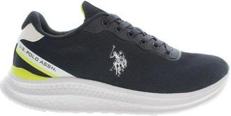 U.S.Polo Association Low Top Sneaker Casual Comfort - Heren - Sneakers - Blauw - 44 EU - Schoenen