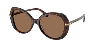 Swarovski SK6059 100273 Womens Sunglasses Tortoiseshell Size 55