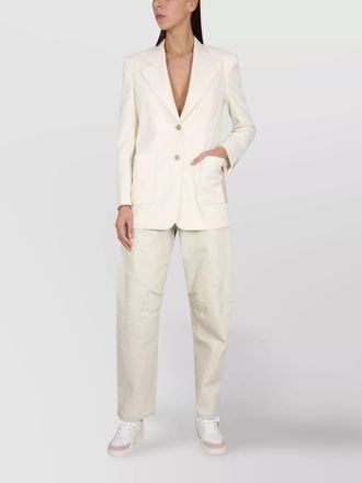 Palm Angels knit detail blazer featuring pockets