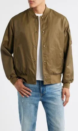 Schott NYC MA-1 Water Repellent Reversible Jacket in Sage at Nordstrom Rack, Size Xx-Large