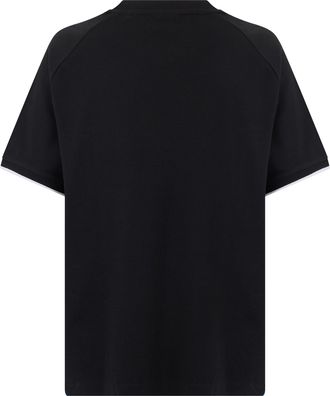 HUGO BOSS Mens T-Shirt Regular Fit Black Cotton T-Shirts And Polos