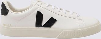 Veja Black And White Leather Campo Sneakers