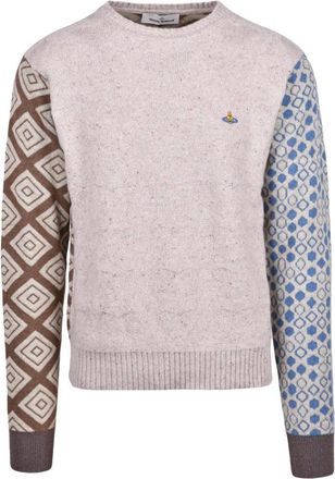 Vivienne Westwood Heren, Truien, Veelkleurig, Maat: M Linnen