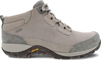 Dansko Womens Pearla Burnished Suede Boots In Stone