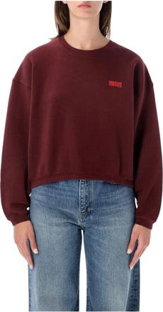 American Vintage Izubird Crewneck - - Sweatshirts & Hoodies - Donna - Viola - L