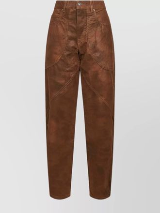 Isabel Marant five-pocket trousers featuring back pockets