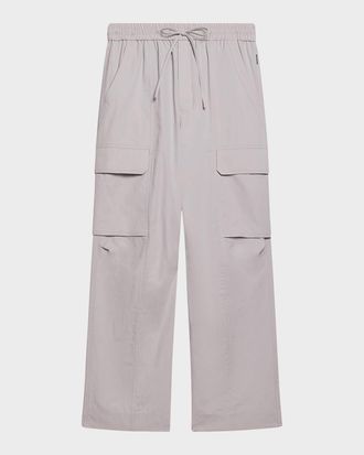Helmut Lang Men & apos;s Utility Straight Leg Pull-On Pants