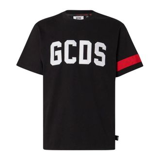 GCDS Hombre, Camisetas, Negro, Talla: M