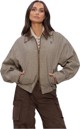 Ibana Justa Jacket - Dames - Jassen - Bruin - Maat: M Zijde