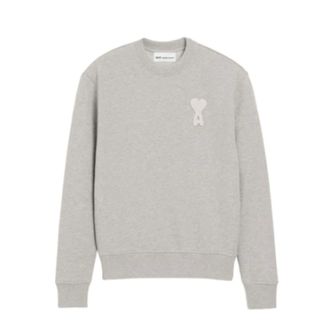 Ami Sweatshirts, male, Gray, Size: XS Accessories