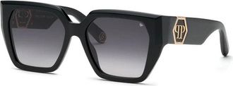 Philipp Plein SPP160 0700 Shiny Black/Grey Gradient