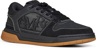 Amiri Mens Sneakers Classic Low Black Suede Leather Trainers