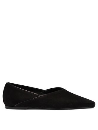 Toteme Wildleder Ballet Flats
