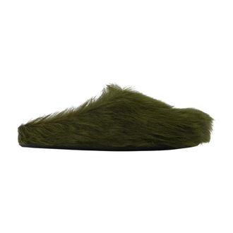 Marni Mules, male, Green, Size: 10 US Fussbett Sabot