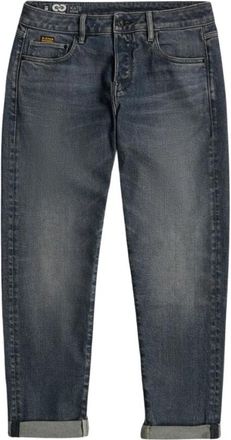 G-Star Slim-fit Jeans - Dames - Slim Fit Jeans - Blauw - W24 L30 - Leer - Jeans
