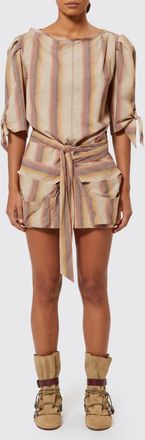 Isabel Marant Abito Mariza mini in cotone a righe