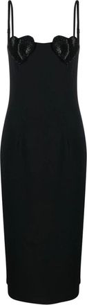 Blumarine jurken zwart - Dames - Feestkleedjes - Zwart - XS - Pailletten - Kleedjes