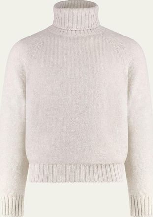 Umit Benan Mens Cashmere Milano Knit Turtleneck Sweater