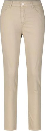 Raffaello Rossi Slim-fit Broek - Dames - Slim Fit Broeken - Bruin - 3XL - Katoen - Broeken