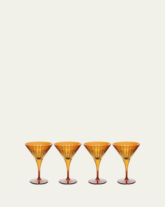 L'OBJET Prism Martini Glasses, Set of 4