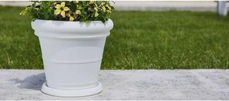 Monacis Vaso De Pol&iacute;mero Monacis Con Doble Borde Liso Blanco &Oslash;70 (65x54h)