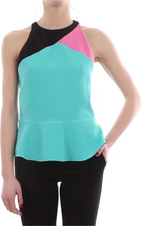 Pinko Sugar Top en Body - Dames - Tops zonder mouwen - Blauw - M - Tops
