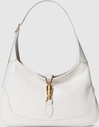 Gucci Jackie 1961 Medium Shoulder Bag, White, Leather