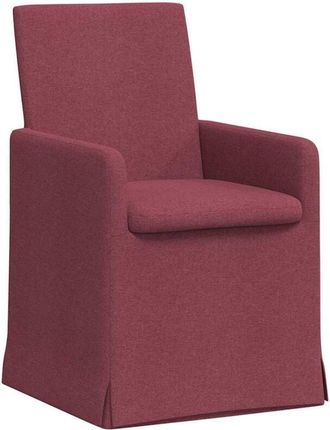 vidaXL Dining Chairs 2 pcs Wine red 57 x 67 x 95 cm Fabric vidaXL