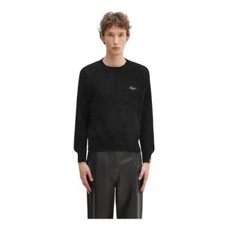 A Bathing Ape A Bathing APE - Chenille Trui - Heren - Truien - Zwart - Maat: ONE Size Poliester